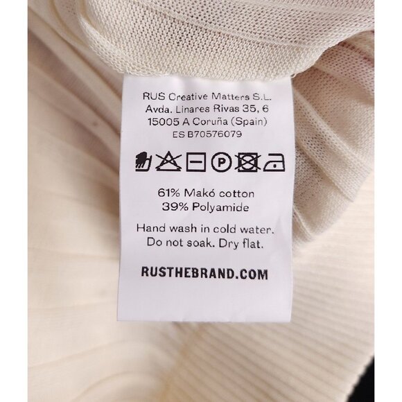 Rus Ombre Lounge Pants Size S Womens Off-White Knit $270 - Picture 14 of 16